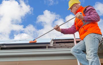 Manorbier soft wash roof cleaning